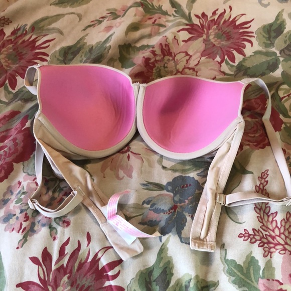 VICTORIA SECRET Size 36D  PINK  Bra Soft Taupe Underwire Soft Cozy $49 NEW - Picture 11 of 14